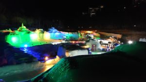 【層雲峡温泉】氷瀑まつりに行ってみた♪【北海道旅行】